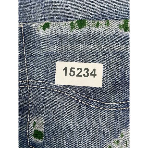 Dodeca Jeans Mens 40x33 Blue Relaxed Baggy Fit 90s Retro Distressed Wide Leg - Picture 13 of 13